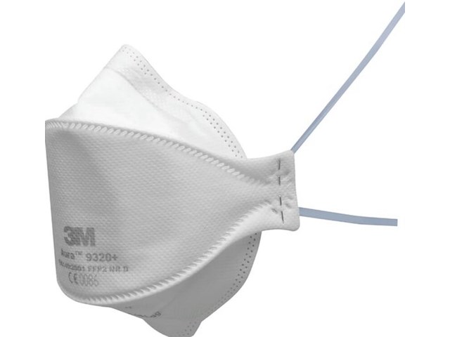 2x doos a 440st. adembescherming l stofmasker | mondmasker | mondkapje, 3m, ffp2 3m aura 9320+ - afbeelding 1 van  4