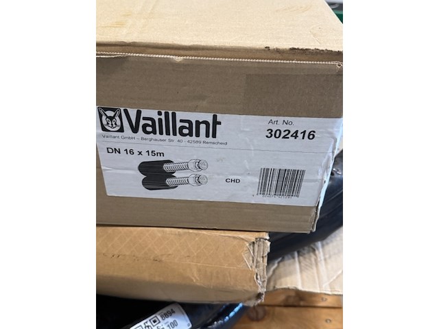 2x doos en 2x rol twin -buis geïsoleerd vaillant, 302416, zwart - afbeelding 3 van  5