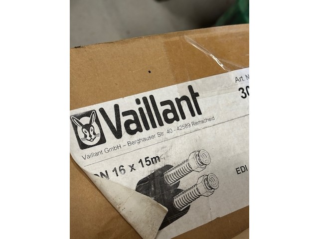 2x doos en 2x rol twin -buis geïsoleerd vaillant, 302416, zwart - afbeelding 5 van  5