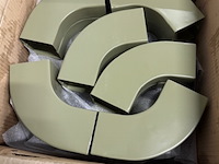 2x doos en zak regenpijponderdelen, groen - afbeelding 4 van  5
