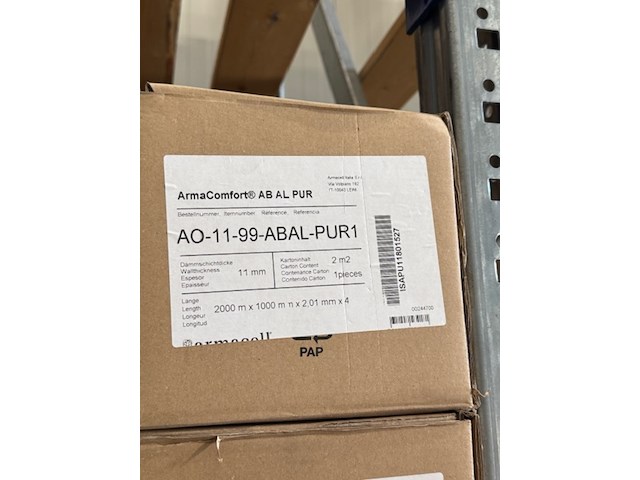 2x doos isolatiemateriaal arma comfort, ab al pur - afbeelding 2 van  2