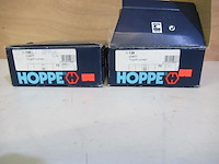2x doos met elk 10 paar deurkrukken hoppe, 508877, chroom - afbeelding 2 van  4