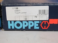 2x doos met elk 10 paar deurkrukken hoppe, 508877, chroom - afbeelding 3 van  4