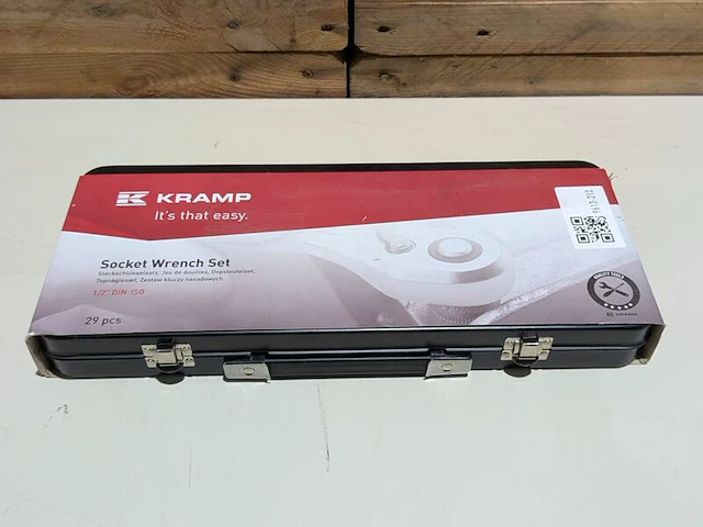 2x dopsleutelset, kramp, 1/2" 29-delig + 1/4" 45-delig - afbeelding 8 van  11