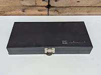 2x dopsleutelset, kramp, 1/2" 29-delig + 1/4" 45-delig - afbeelding 11 van  11