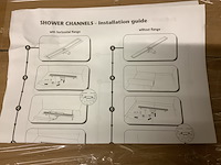 2x douchegoot 2 maten - afbeelding 2 van  4