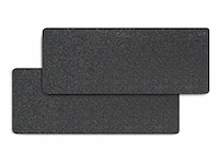 2x douchegoot met afdichtingsset easy drain + aco, bonding strip compact, rvs