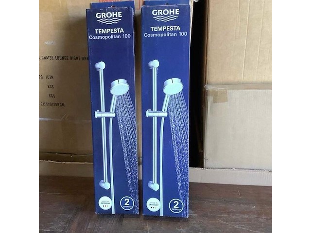 2x doucheset grohe, tempesta cosmopolitan 100, chroom - afbeelding 2 van  4