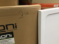 2x douchevloer 120x80x4 cm, aloni, swc-50507, wit - afbeelding 3 van  4