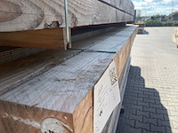 2x douglas balken fijnbezaagd, 150x150mm, lengte 400cm - afbeelding 1 van  3