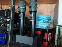 2x draadloze microfoons, dateq, da-900h