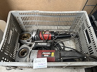 2x draadsnijmachine zonder koppen, ridgid, model 600 - afbeelding 1 van  5