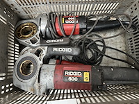 2x draadsnijmachine zonder koppen, ridgid, model 600 - afbeelding 2 van  5
