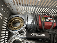 2x draadsnijmachine zonder koppen, ridgid, model 600 - afbeelding 3 van  5