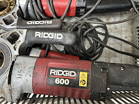 2x draadsnijmachine zonder koppen, ridgid, model 600 - afbeelding 4 van  5