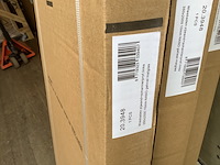 2x draaibare zijwand met scharnier profiel links wb, 20.3948, mat glas - afbeelding 4 van  4