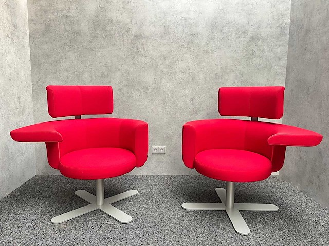 2x drabert - draaibare fauteuil - afbeelding 1 van  12