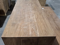 2x dressoir en tv meubel rhythm, raw materials, bruin - afbeelding 14 van  14