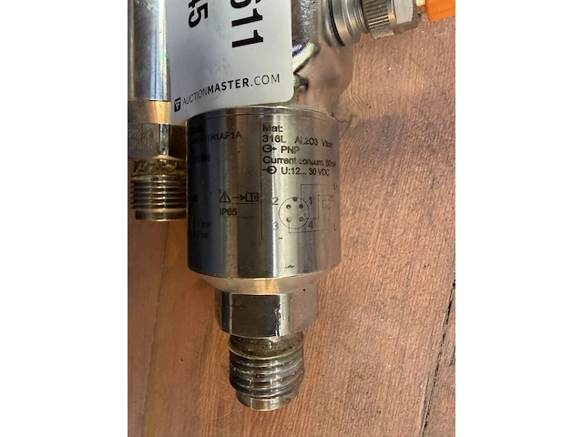 2x druksensoren, endress+hauser, ceraphant t, zilver/oranje, met aansluitkabel - afbeelding 3 van  3