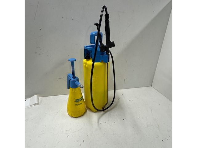 2x drukspuit, gloria, hobby 100 en gloria 5 - afbeelding 1 van  2