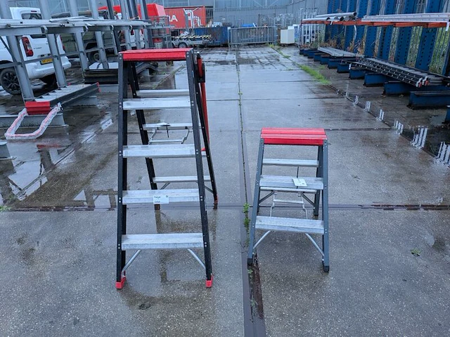 2x dubbel oploopbare trap, altrex, falco fdo - afbeelding 2 van  5