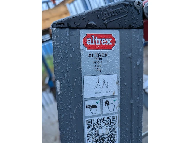 2x dubbel oploopbare trap, altrex, falco fdo - afbeelding 5 van  5