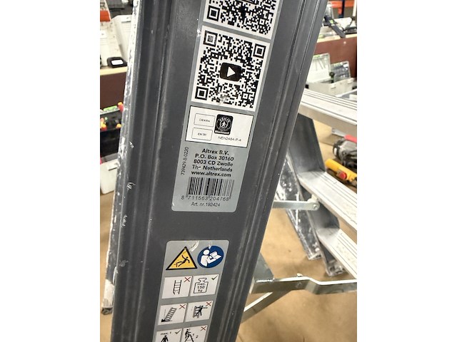 2x dubbel oploopbare trap altrex pro+, falco fdo 2x4 - afbeelding 2 van  10