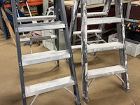 2x dubbel oploopbare trap altrex pro+, falco fdo 2x4 - afbeelding 1 van  10