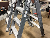 2x dubbel oploopbare trap altrex pro+, falco fdo 2x4 - afbeelding 7 van  10