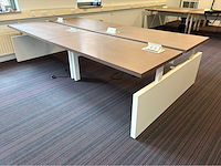 (2x) duo bureau - 160x168 cm - afbeelding 1 van  2