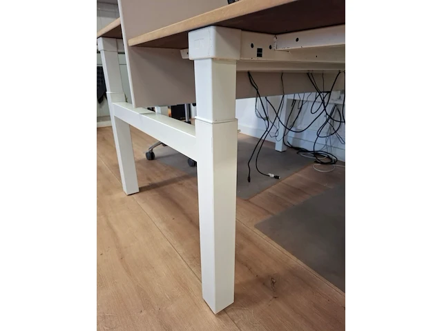 2x duo-bureau, in hoogte verstelbaar - afbeelding 3 van  8