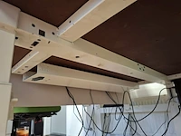 2x duo-bureau, in hoogte verstelbaar - afbeelding 4 van  8