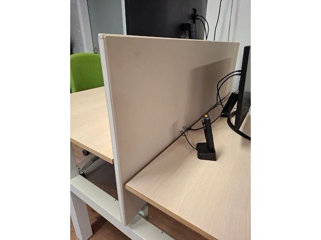 2x duo-bureau, in hoogte verstelbaar - afbeelding 5 van  8