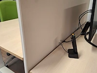 2x duo-bureau, in hoogte verstelbaar - afbeelding 5 van  8