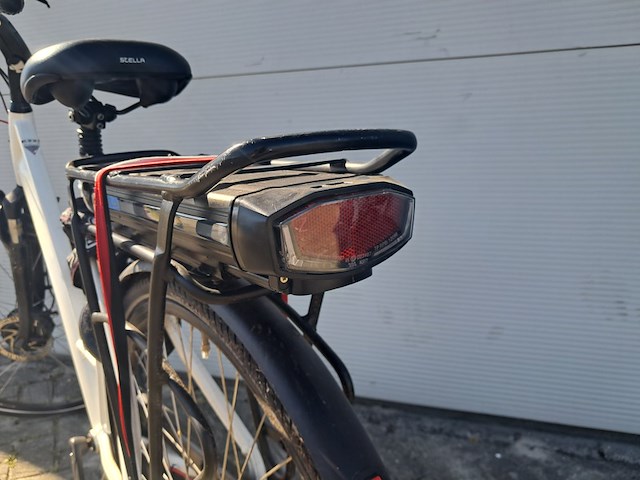 2x e-bike, stella, wit - afbeelding 2 van  28