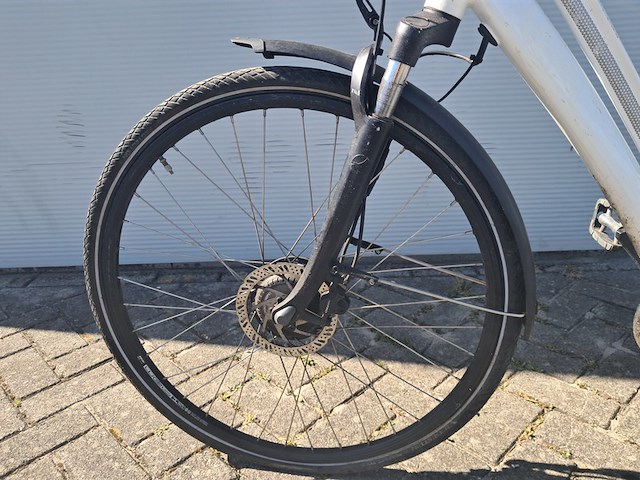 2x e-bike, stella, wit - afbeelding 10 van  28