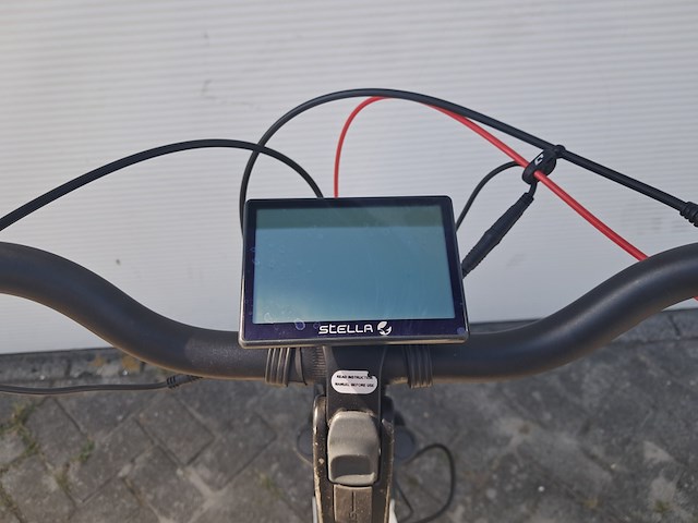 2x e-bike, stella, wit - afbeelding 18 van  28