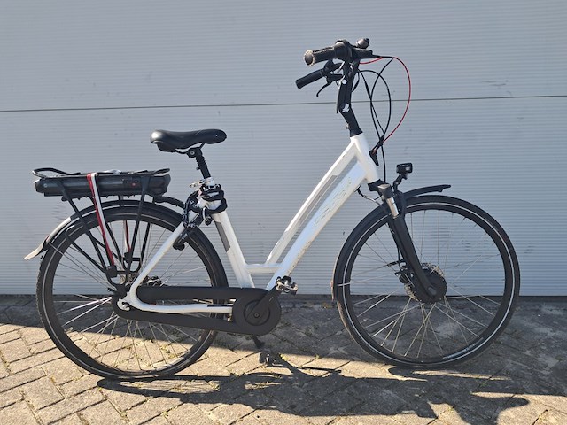 2x e-bike, stella, wit - afbeelding 12 van  28