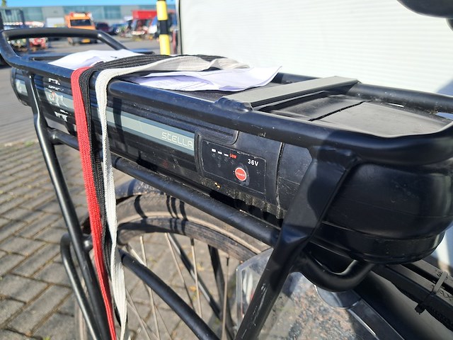 2x e-bike, stella, wit - afbeelding 8 van  31