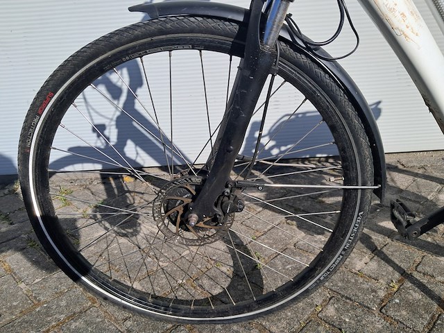 2x e-bike, stella, wit - afbeelding 10 van  29
