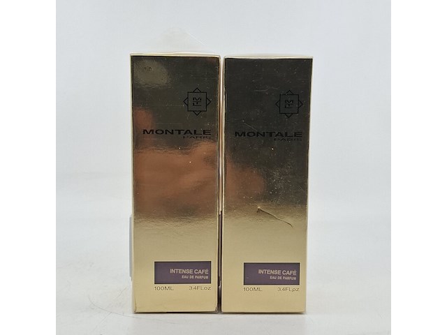 2x eau de parfum, 100ml, montale, intense cafe - afbeelding 1 van  5