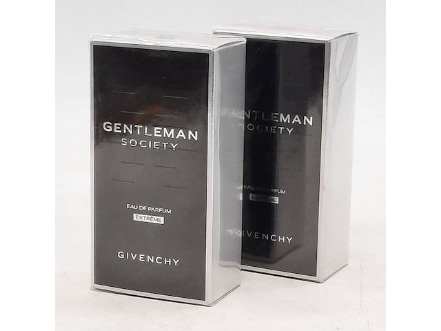 2x eau de parfum, 60ml, givenchy, gentleman society - afbeelding 1 van  8