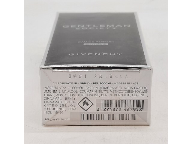2x eau de parfum, 60ml, givenchy, gentleman society - afbeelding 5 van  8