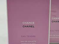2x eau de toilette, 50 ml, chanel, chance eau tendre - afbeelding 2 van  12