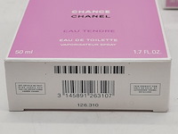 2x eau de toilette, 50 ml, chanel, chance eau tendre - afbeelding 6 van  12