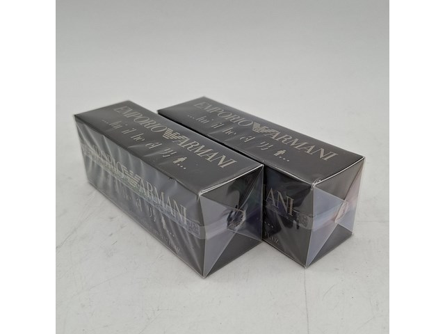 2x eau de toilette, 50ml, emporio armani - afbeelding 3 van  4