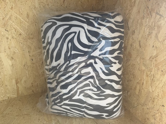 2x een-persoons dekbed d´afrique, zebra - afbeelding 4 van  4