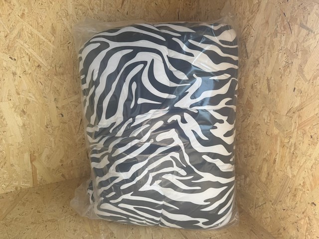 2x eenpersoons dekbed d´afrique, zebra - afbeelding 4 van  4
