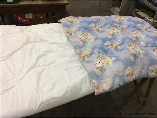 2x éénpersoons donsdeken - afbeelding 1 van  3