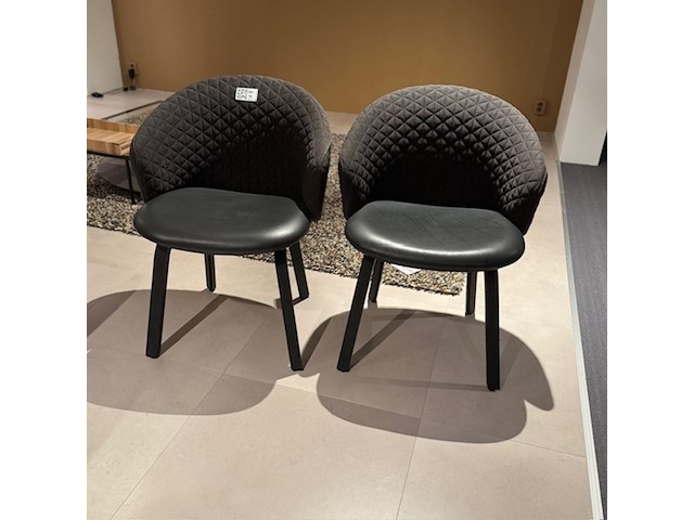 2x eetkamerstoel arco, close 2b, duostoffering - afbeelding 1 van  6